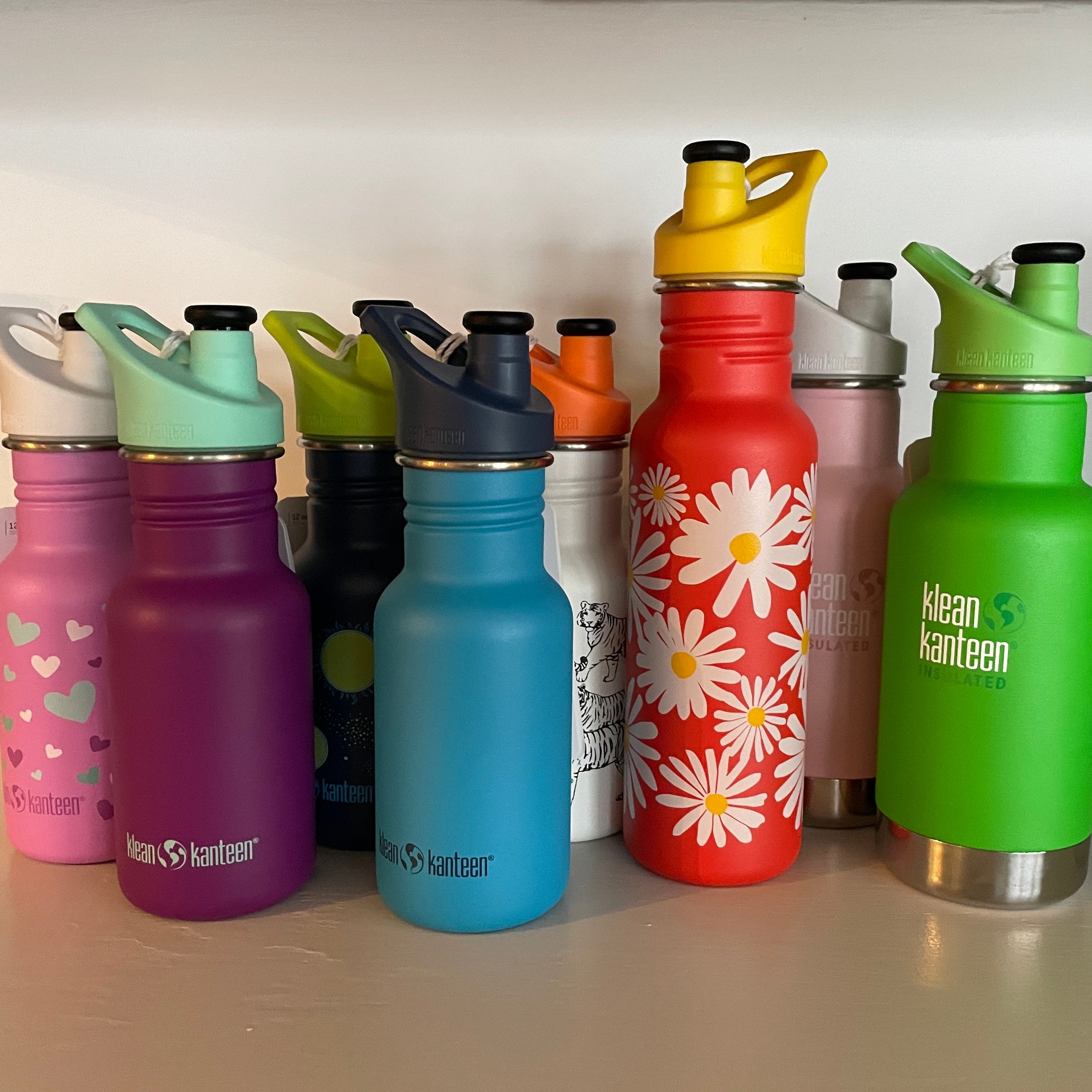 Klean Kanteen Insulated Kids Classic Water Bottle Plastic Klean Kanteen Insulated Kids Classic Water Bottle Plastic