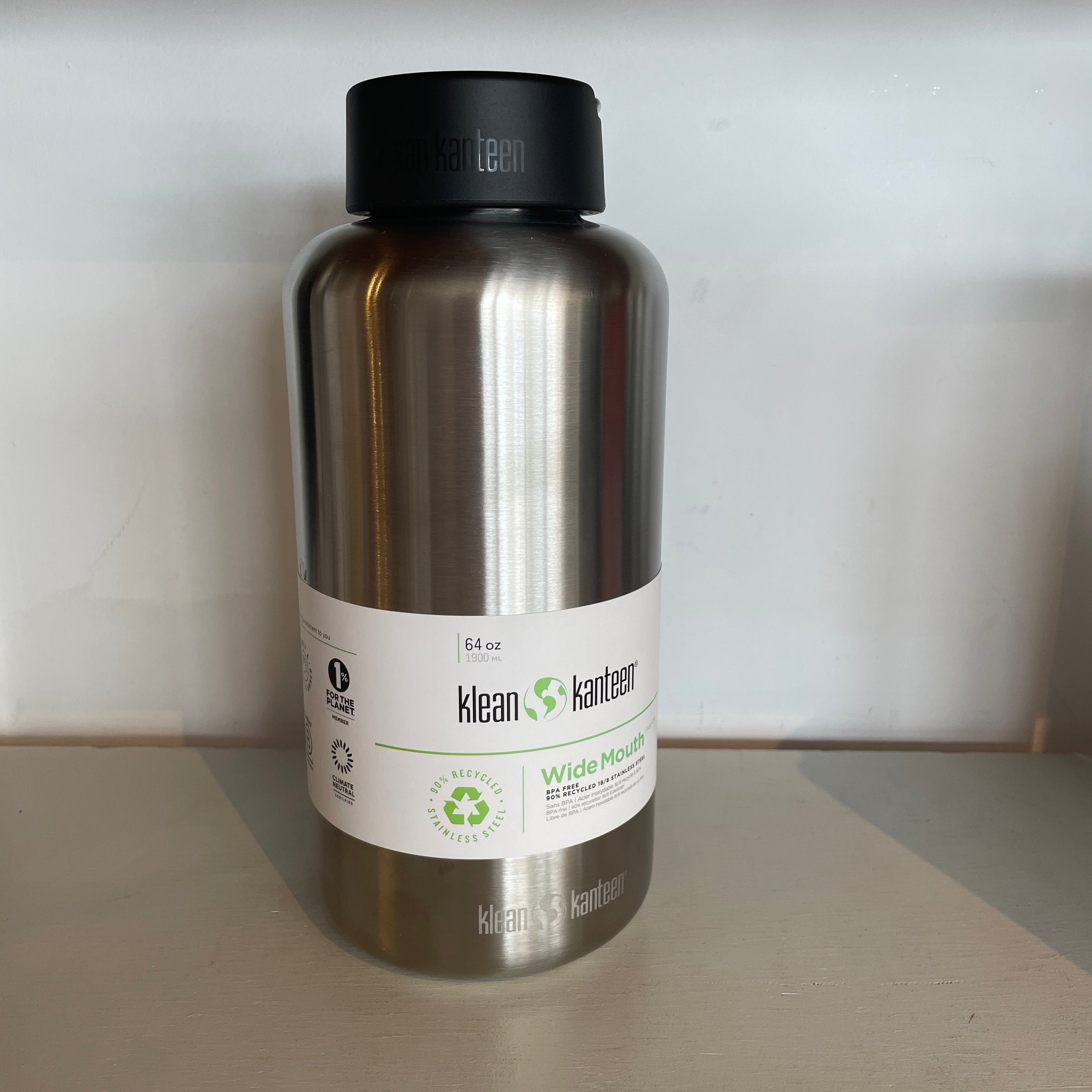 Klean Kanteen Wide Mouth 64oz | sustainable haus mercantile