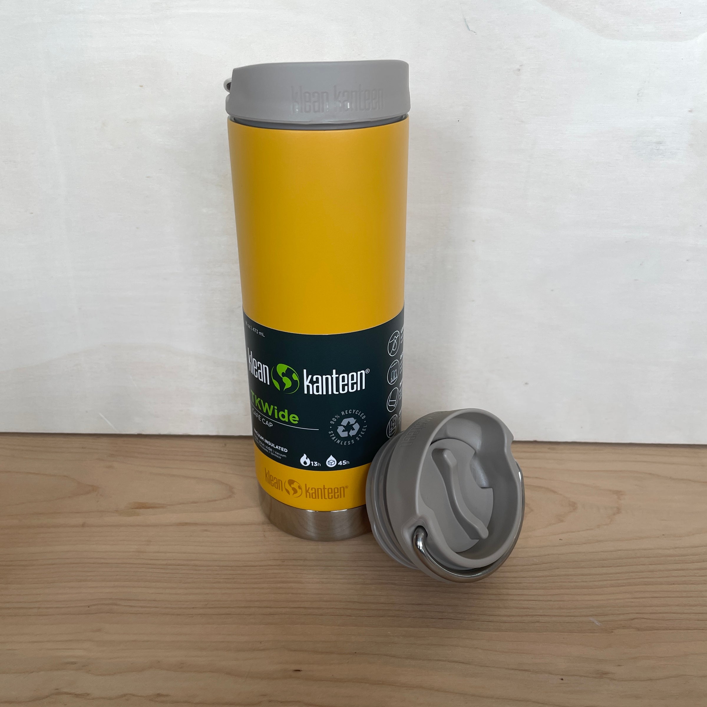Klean Kanteen TKWide 16oz Mug Reusable Travel Stainless