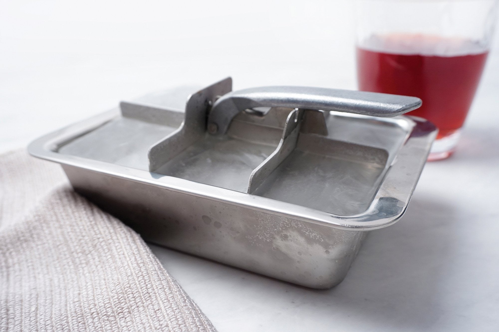 Onyx Bento Reusable Ice Tray Stainless Steel Plastic Free Zero