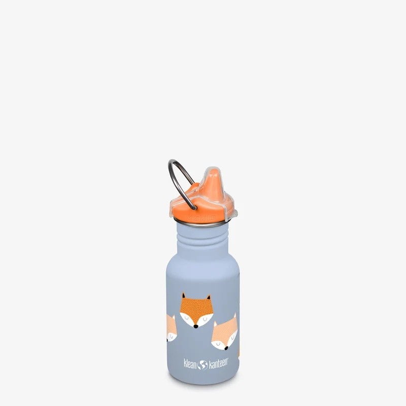 12oz Klean Kanteen Kids Sippy Cup Resusable Stainless Steel Water