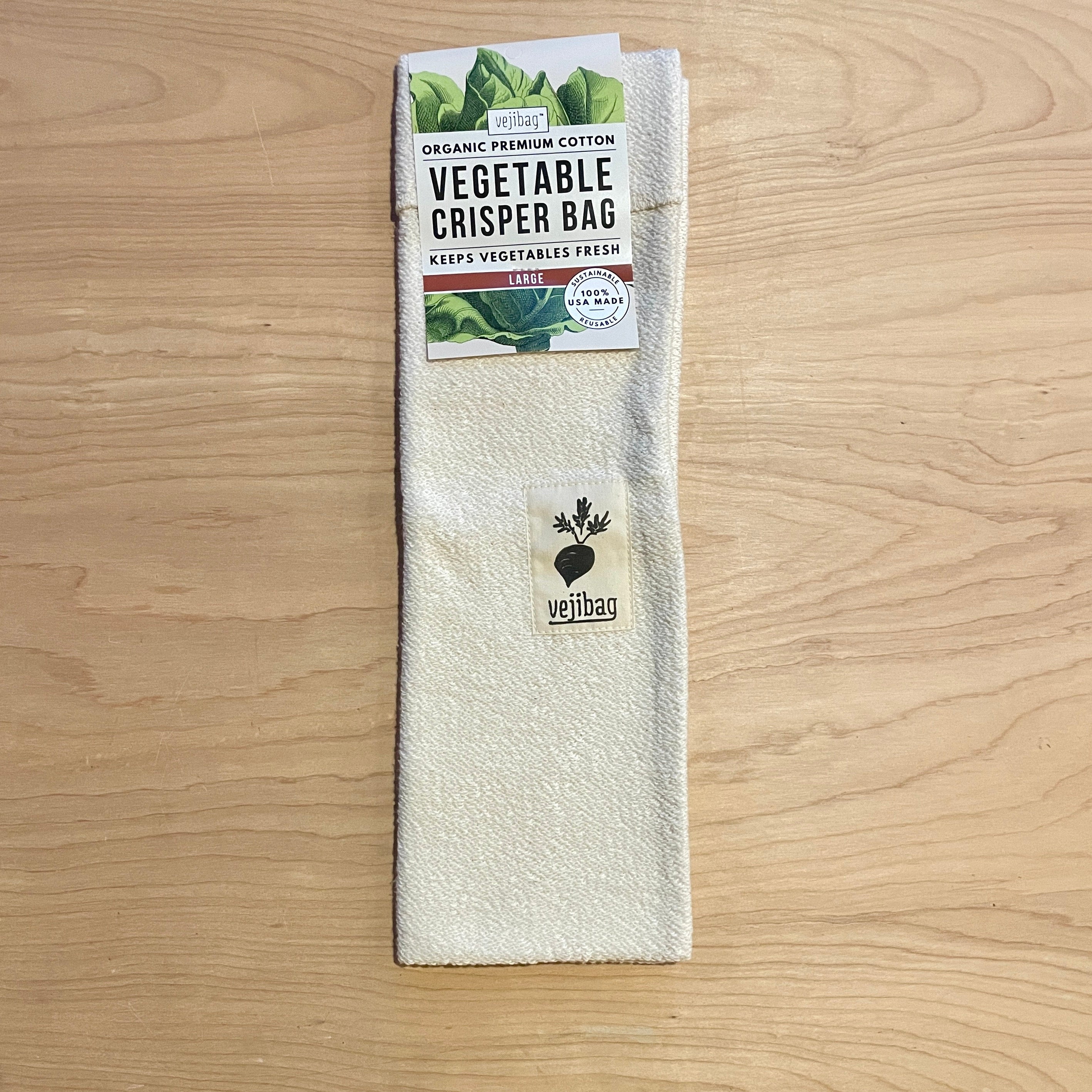 Sustainable Haus Vejibag Vegetable Crisper Bag - Thumbnail 5