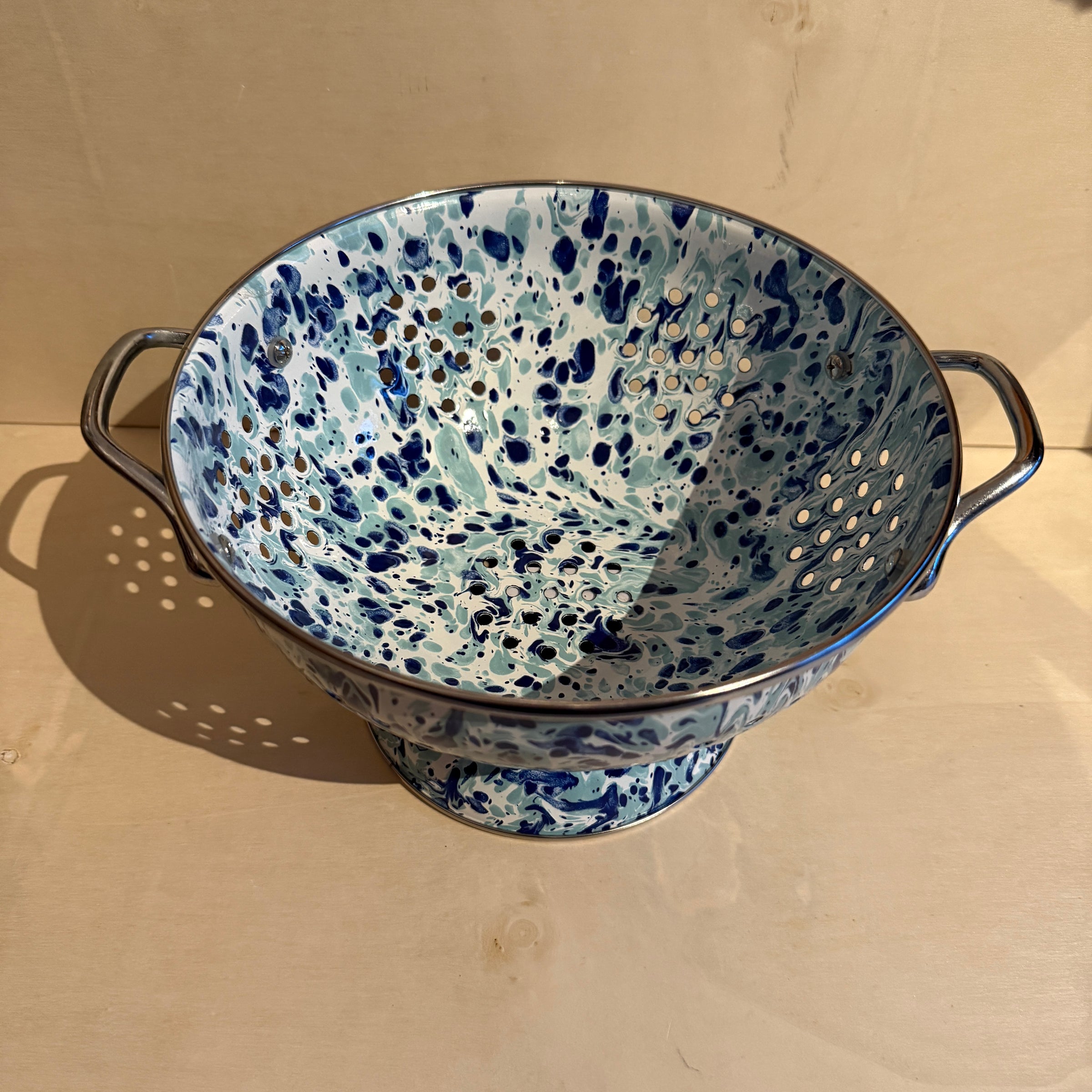 Crow Canyon Berry Colander and Crow Canyon Colander enamelware