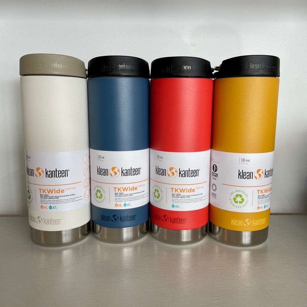 Klean Kanteen TKWide 16oz Mug Reusable Travel Stainless