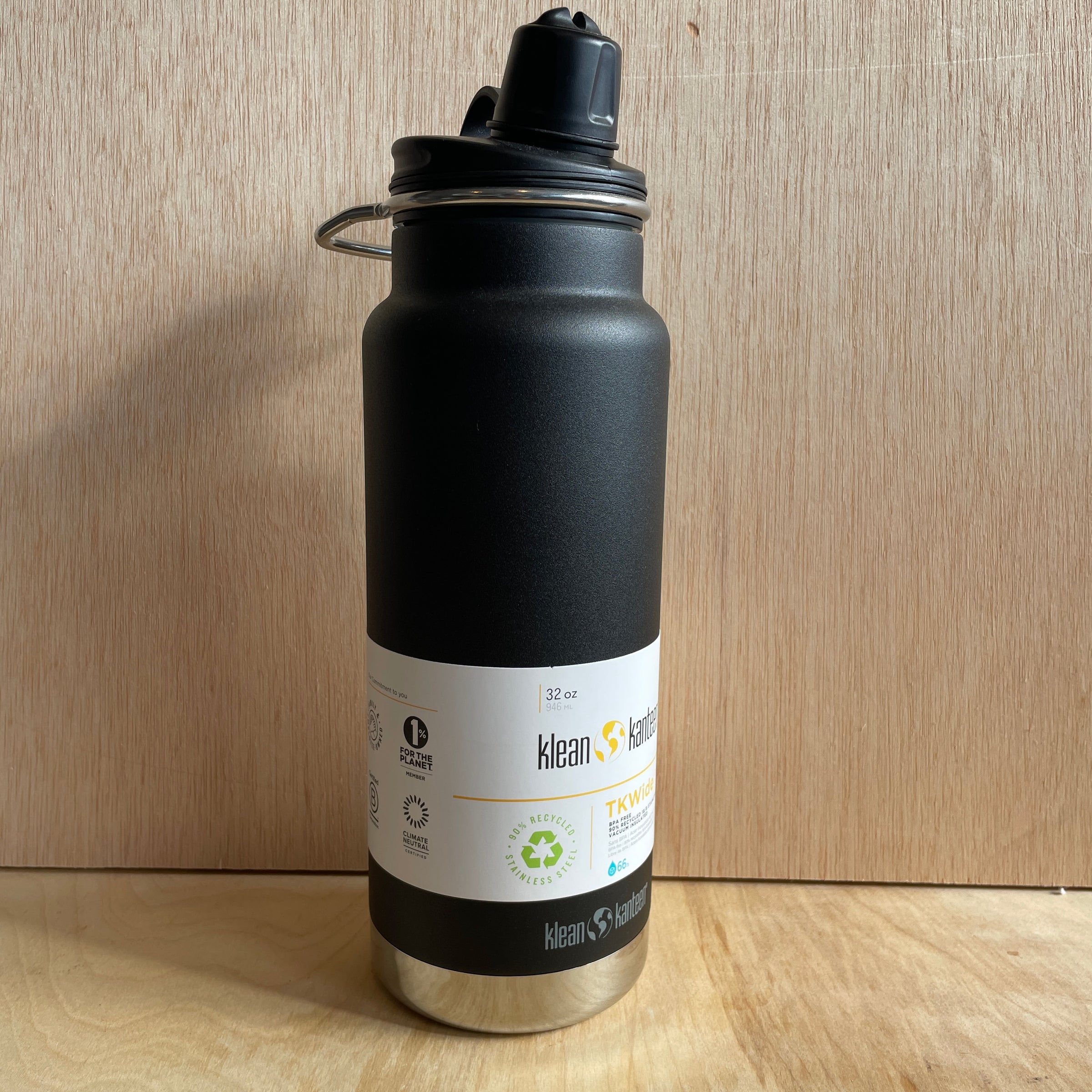 Klean Kanteen TKWide 32oz Water Bottle Reusable Stainless Steel