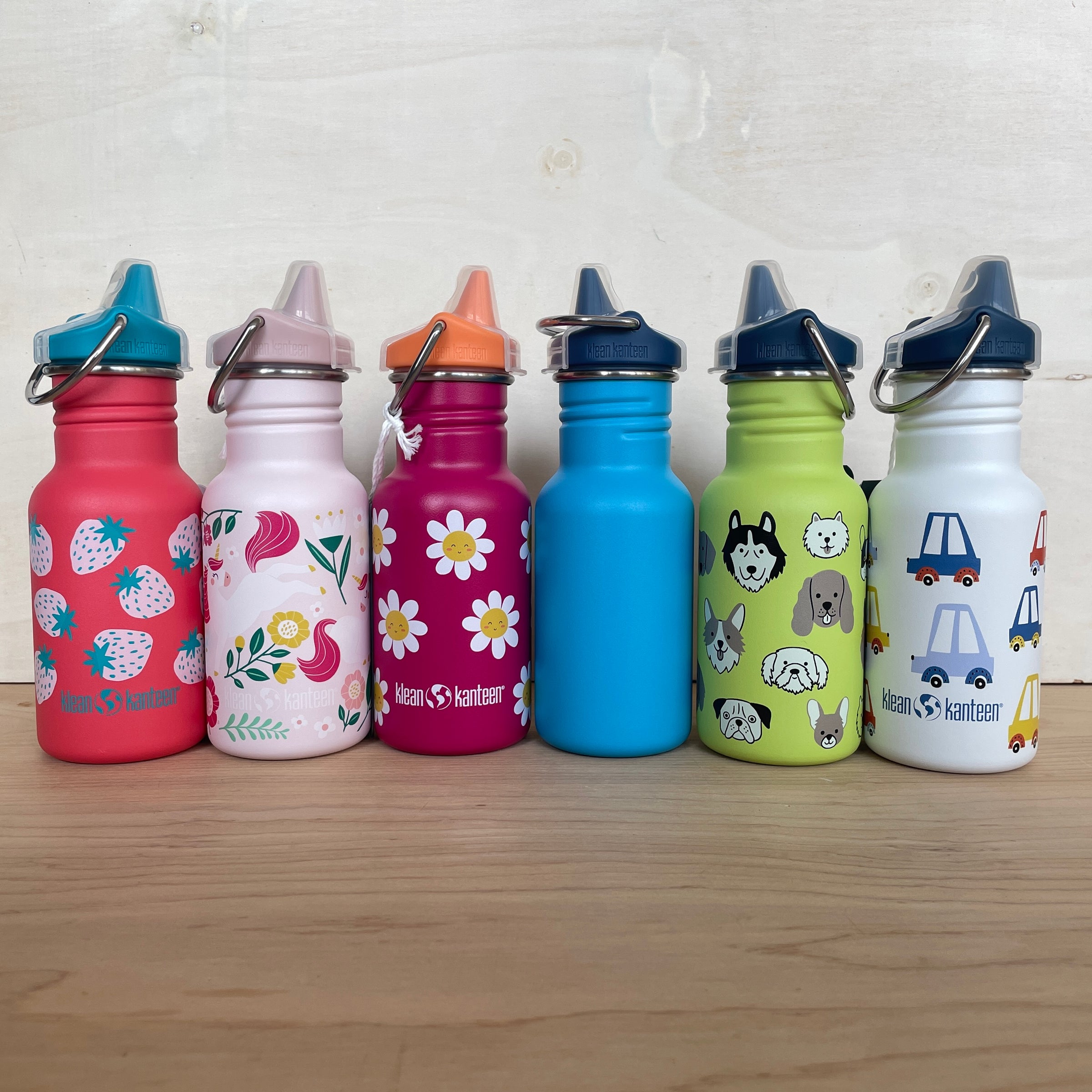12oz Klean Kanteen Kids Sippy Cup Resusable Stainless Steel Water