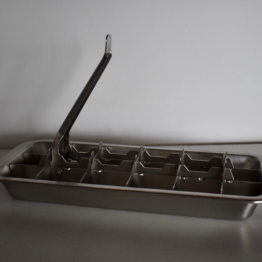 Onyx Bento Reusable Ice Tray Stainless Steel Plastic Free Zero