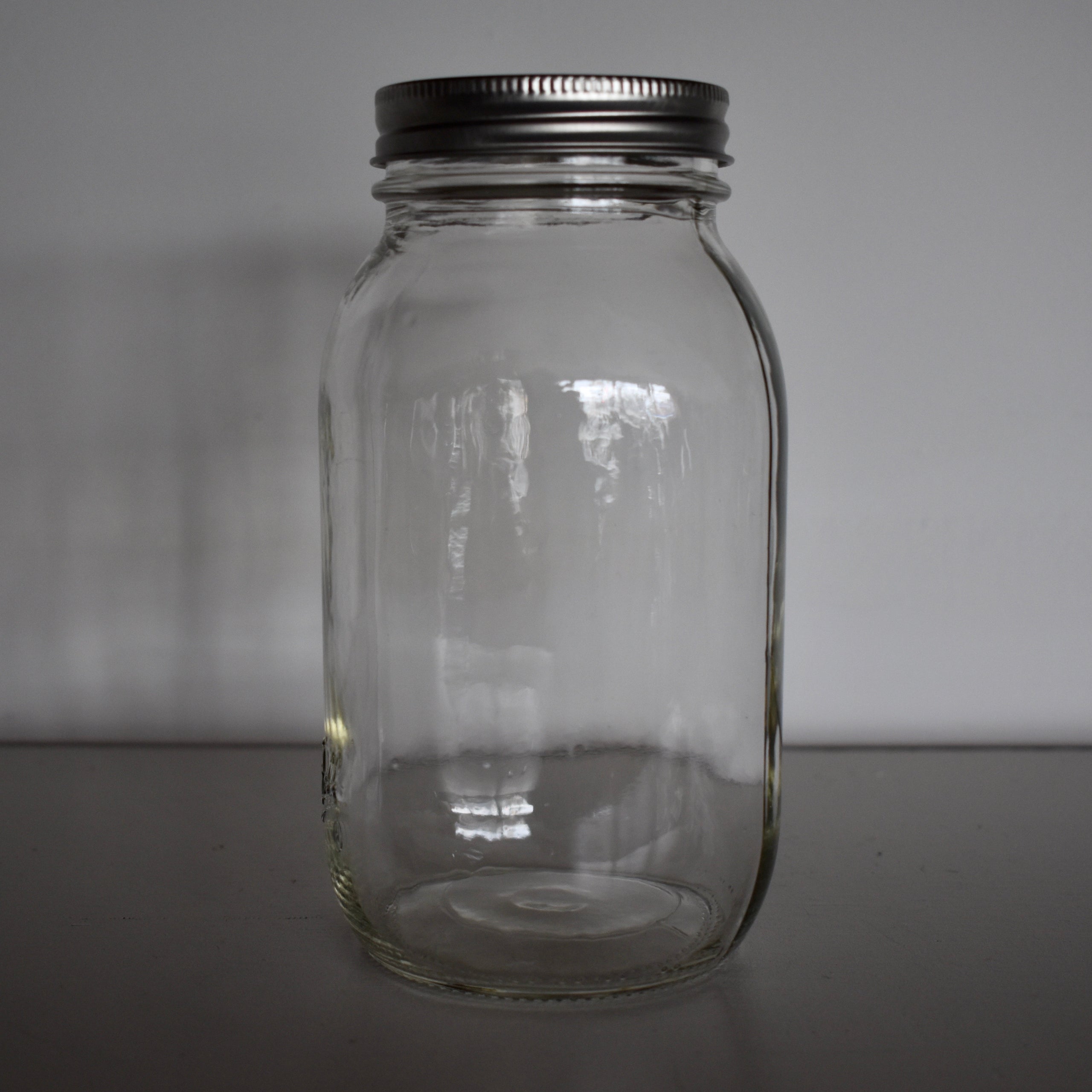 Mason Jar 64 oz or glass 128 oz gallon jar