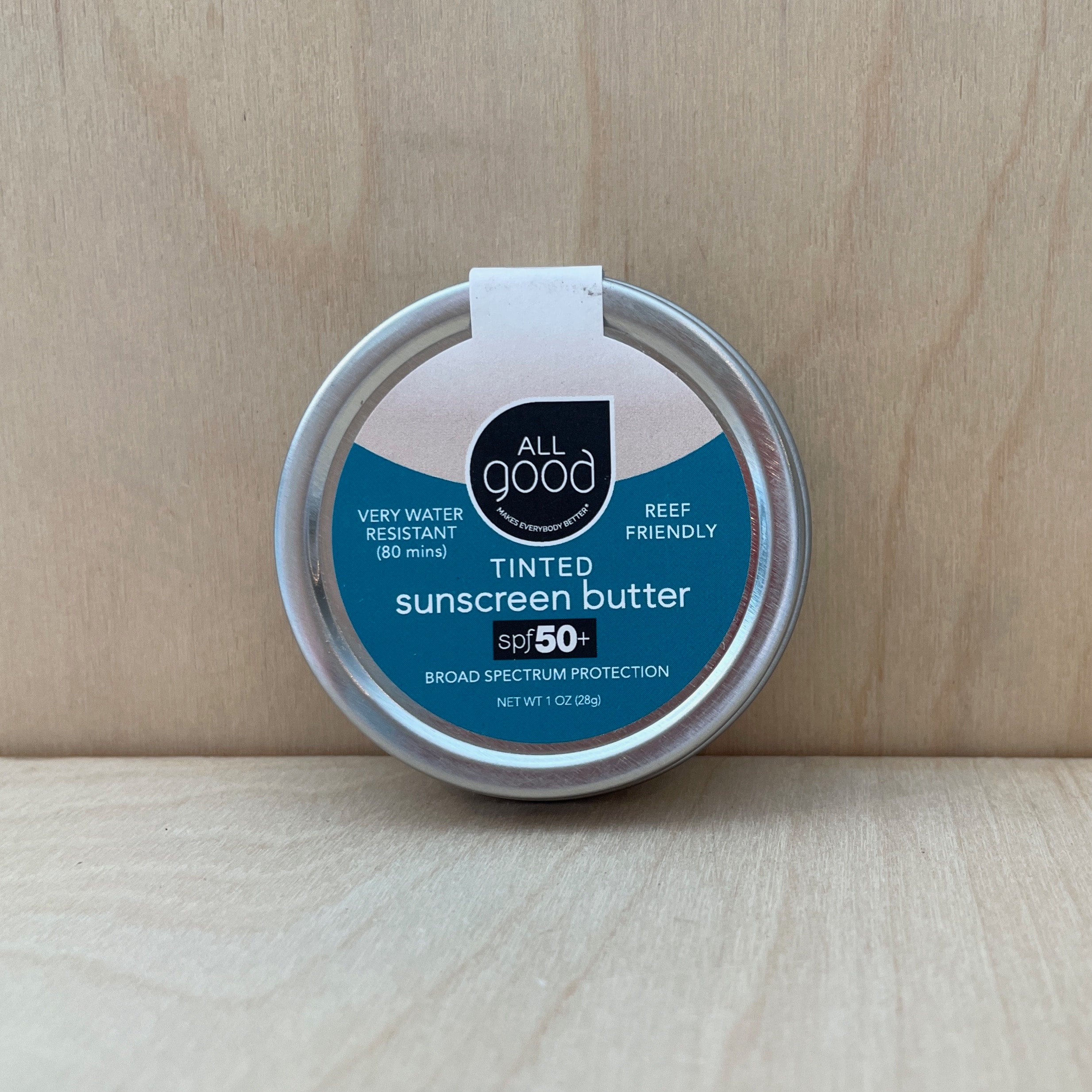 All Good Sunscreen Butter SPF 50, 1oz sustainable haus mercantile