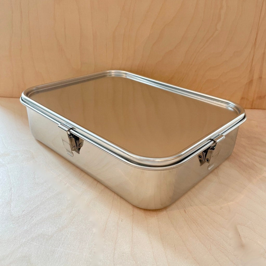 Onyx 64 ounce Bento Airtight Reusable Stainless Steel Plastic Free Zero Waste Food Storage