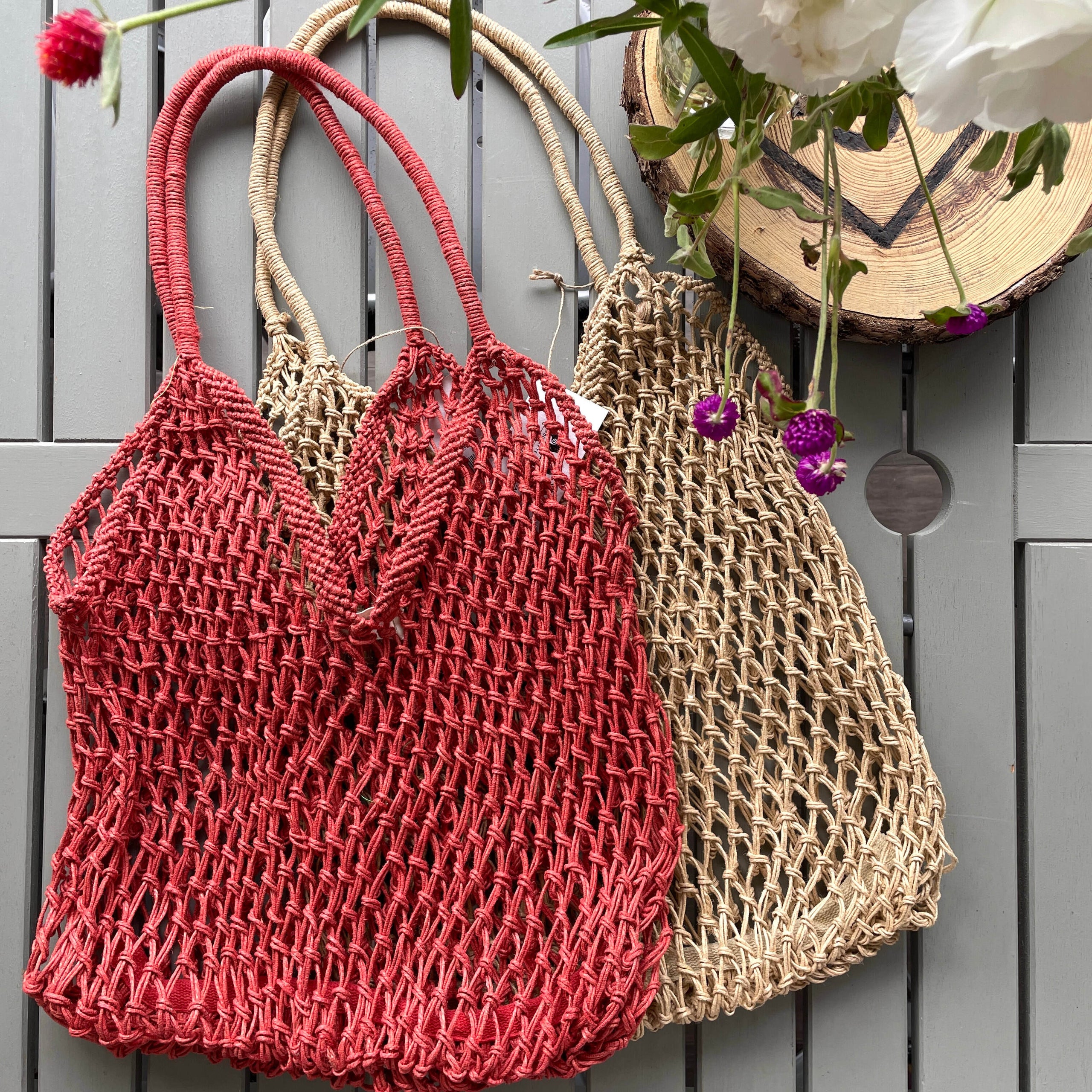Jute net bag new arrivals