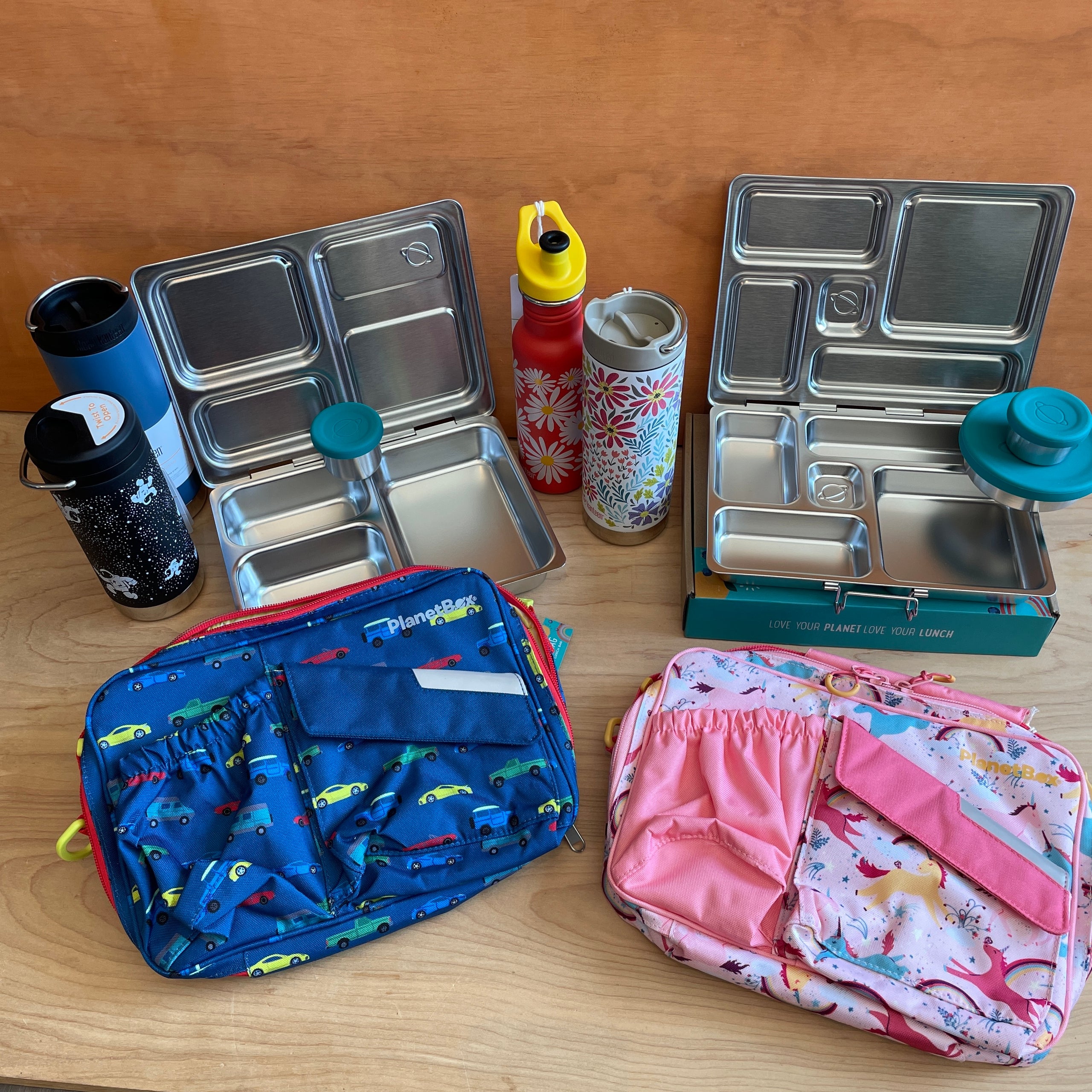 Divided Lunchbox and Carry Bags PlanetBox